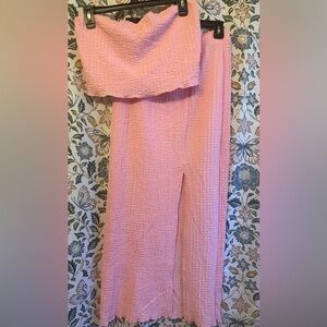 Madden Girl Pink Maxi Dress